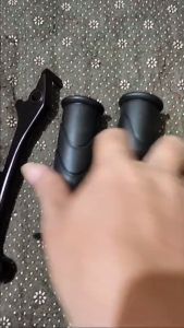(3in1) GRIP STANDAR+JALU STANG PCX HITAM+HANDLE REM SUPRA -X BLADE SUPRA -X 125 BEAT SUPRA FIT NEW REVO FIT KARISMA DLL