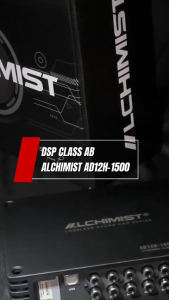Bộ xử lý DSP 12 kênh cao cấp Alchimist AD12H-1500 với chip AD12Pro Bluetooth 5.3 tuning âm thanh đỉnh cao cho xe hơi
