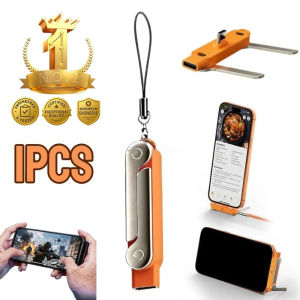 Type C Flat Charging Stand Cable Stand with Invisible Support Foldable Fast Charging Data Cable Phone Holder 240W Charge Bracket