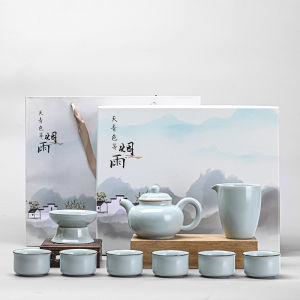Luxury Porcelain Tea Set for Gongfu Tea Ceramics