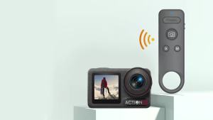 KingMa Universal Bluetooth Remote Control Wireless Shooting for DJI Action 5Pro Action4 Osmo 360 Camera รีโมทคอนโทรลบลูทูธ