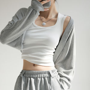 MiiOW | Strap Cotton Summer Vest Wide Straps Square Neck Design Conceal Underarm Fat