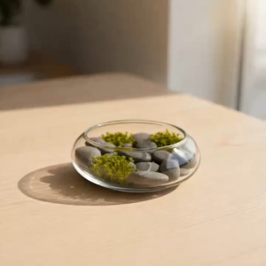 Bát Thủy Tinh Tròn BS04 Đa Năng Decor Không Gian Sống Hiện Đại