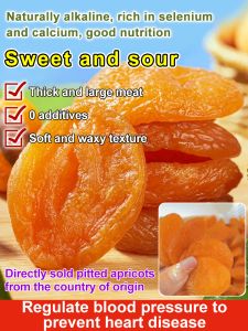【COD/Pengiriman 24 Jam】Premium Dried Fruits Jajan Lebaran Organik Dried Apricot 250 Gram Cemilan Sehat Dried Apricot 0 aditif 0 Add seedless dried apricots Camilan santai