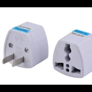 Universal Travel Power Three Holes 3 Turn 2 Conversion Plug travel adaptor multipurpse accessories 1set