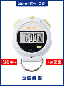 Bluee High Definition Electronic Stopwatch Timer for Fitness Training Competitions Sports Running Judge Professional Tool