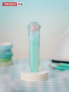 Cat Paw Eraser 猫爪果冻橡皮擦 Pemadam Comel Tapak Kucing Pelajar Sekolah Hadiah Cute Eraser Retractable Student Stationery School Cat Claw