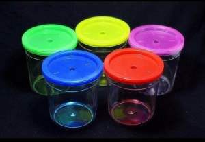 Mini thickened betta plastic small fish tank