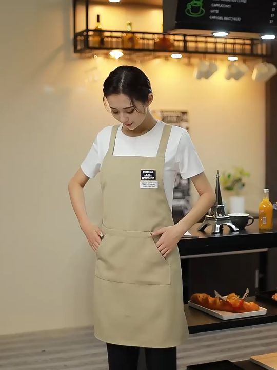 Waterproof Apron Cooking Apron Hotel Restaurant Chef Waiter Apron