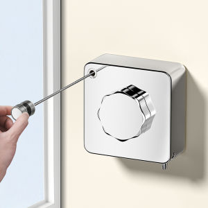 SHENFAN | Invisible Wall-Mounted No-Drilling Retractable Clothes Drying Rope