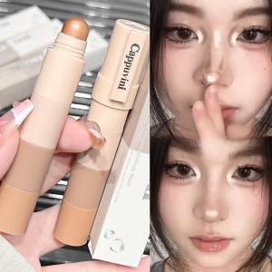 Thỏi Tạo Khối Đa Năng 4 Trong 1 Nhiều Màu Sắc Kem Lì Mịn Tạo Bóng Mũi Làm Sáng Da Mặt Dễ Tán Tạo Khối Làm Bronzer & Highlighter