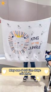 Chăn cho bé chất lụa mềm mát thấm hút tốt đa dạng họa tiết xinh yêu BBShine – KH015