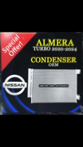 NISSAN ALMERA TURBO 2020-2024 YEAR OEM NEW CONDENSER/ KONDENSER (CAR AIRCOND SYSTEM)