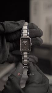 Jam Tangan Wanita Christophe Arden CA 1001 LHBSSBA Black Dial Silver Stainless Steel Strap