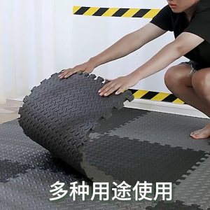 100CM x 100CM gym floor mat taekwondo mat interlocking foam floor mat martial arts training mat EVA climbing mat 健身垫