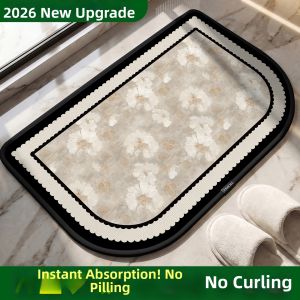 YK MORE | Water Absorbing Anti-Slip Bathroom Mat