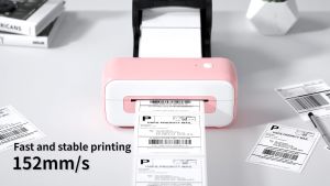 Máy in đơn hàng Phomemo 246S khổ in A6/A7in đơn hàng TMĐT mã vạch mã QRin tem phiếu gửi hàng logo