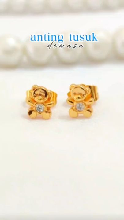Cute Jewelry Anting Dewasa Tusuk Premium Cantik Anting Ori Wanita