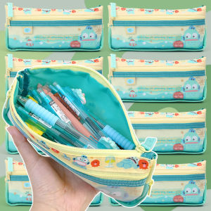 จุได้มากอเนกประสงค์เรียนกล่องดินสอปลาฉลามทะเลตุ๊กตากล่องดินสอปลาการ์ตูนจากญี่ปุ่น