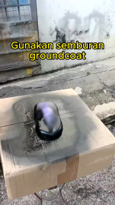 [Aikka Blue Color] Crackle Effect Paint Aerosol Crackle Effect 400ML GROUND COAT+ CRACKLE EFFECT PAINT(SET)2K CLEAR COAT