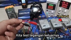 Alat turun tegangan 24 ke 12 truk konverter tegangan dc aki waterproof step down 24volt ke 12 volt penurun arus pengubah tegangan bis bus truck aki accu dc