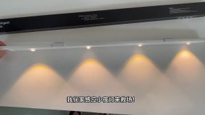 Motion Sensor LED Night Light Kitchen Cabinet Dimmable Cat Eye Light Strip Bedroom Light Motion Sensor Light