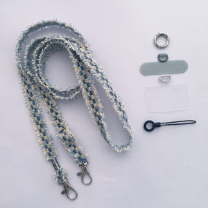 Mobile Phone Crossbody Tassel Double Buckle Retractable Camera Strap Side Bag Accessories Alloy Material Unique Encounter Rope Love