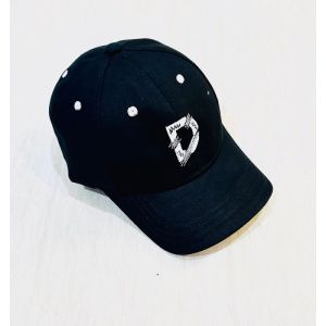 CAE - Topi Bisbol Anak 3-10 Tahun Laki Perempuan Inisial Huruf R A G M G S Z hitam Baseball Hat Import