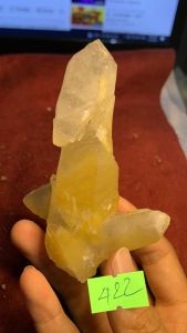 Đá THẠCH ANH VÀNG PHANTOM CITRINE TỰ NHIÊN phale NĂNG LƯỢNG VŨ TRỤ MẠNH 422