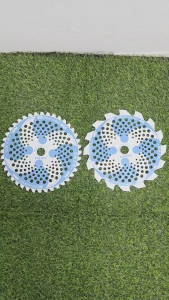 NASHI ใบมีดตัดหญ้าวงเดือน UVบูติก เล็บใหญ่ ใช้งานทนทานกว่าถึง 5เท่า ขนาด10นิ้ว16ฟัน และ 40ฟัน (เลือกขนาดตอนกดสั่ง) ส่งไว