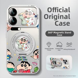 For Xiaomi 17 Series With Stand Magnetic Full Enclosure Anti-Fall Case