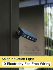 PENGIRIMAN CEPAT TRLIFE Lampu Dinding Solar Sensor Gerak Waterproof 4 LED Cool White 4W PL256 / lampu taman outdoor anti air tenaga surya tempel dinding luar tembok solar / lampu dinding tempel tembok tenaga surya outdoor minimalis teras anti air