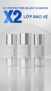 MÁ HỒNG CHỐNG NẮNG CLINICOS UV PROTECTION COLOR BLUSH SPF50+ PA++++ 10ML