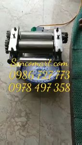 Máy cán khô mưc khô bò chạy điện quả lô điều chỉnh to nhỏ