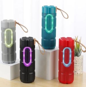 T&G TG-285 TWS Portable Wireless Support TF Card USBAUX Function with LED Light Bluetooth Speaker