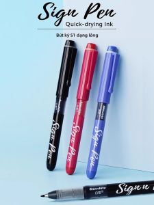 Snowhite | Bút Mực Dung Lượng Lớn Trung Tính cho Thi và Sử Dụng Kinh Doanh 1.0mm
