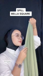 Mengenal Kerudung Segi Empat Polos & Hijab Bella Square