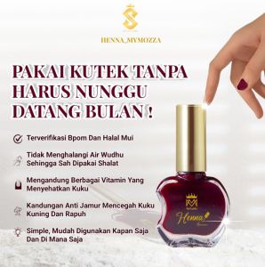 HENNA MYMOZZA cat kuku kesehatan anti jamur