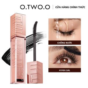 O.TWO.O 5D Mascara Nối Mi - Làm Dày Mi Lâu Trôi Không Thấm Nước Nhanh Khô Mascara Đen Dày Trang Điểm Mắt
