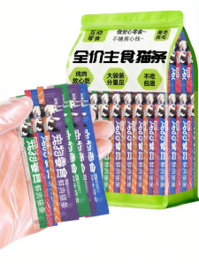 ZHUCHONG | Thức Ăn Bổ Sung Dinh Dưỡng Cho Mèo Con Và Mèo Lớn Không Chất Bảo Quản 180 Miếng