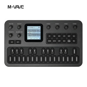 M-VAVE | M-VAVE FM-1(SK15) FM1 Synthesizer – 6 Operators 32 Algorithms 128 Presets 27 Keys for Producers & Performers