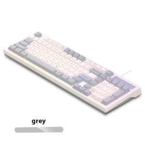 Backlit 98 Keys Wired USB Gaming Silent Keyboard for Notebook Tablet PC Laptop Office Adjustable Volume Keyboard Italy Spanish