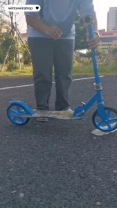 NiceScooter สกู๊ตเตอร์ สกู๊ตเตอร์2ล้อ พับเก็บได้ ดีไซน์สวยเท่ ทันสมัย ปรับความสูงได้ถึง3ระดับ สกู๊ตเตอร์ผู้ใหญ่ Scooter