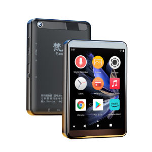 Máy Nghe Nhạc MP4 Famue 2.8 Inch Với Camera 5MP Android 10 WiFi Bluetooth Màn Hình Cảm Ứng Thân Kim Loại Máy Nghe Nhạc Bỏ Túi Với Google Play Store