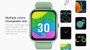 【Tali Gratis】Morein Smartwatch Neo S1 | Layar HD 183” & 100+ Mode Olahraga | IP68 Tahan Air Pemantauan Detak Jantung & Oksigen Darah | Panggilan Bluetooth Jam Tangan Pintar Wanita Warna Pink (Android/iOS)