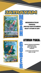 Mbah Gober 1 RENTENG - jamu ayam petarung