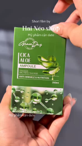 [DATE 07/09/2026] Tinh chất cô đặc Rau má Lô hội & Niacinamide dịu da giảm đỏ cấp nước mát da tăng cường hàng rào da nhạy cảm Grace Day Cica Aloe Ampoule 250ml (Hàn)
