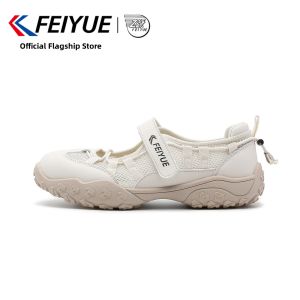 Feiyue | Breathable Buckle Ballet Flat Shoes