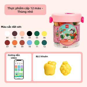 deli | Bột Nặn An Toàn Đạt Chuẩn Thực Phẩm Cho Trường Mầm Non