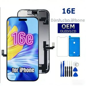 Màn Hình OLED LCD Thay Thế Cho iPhone 16E Kèm Cụm Cảm Ứng Tương Thích 3D Touch Với iPhone